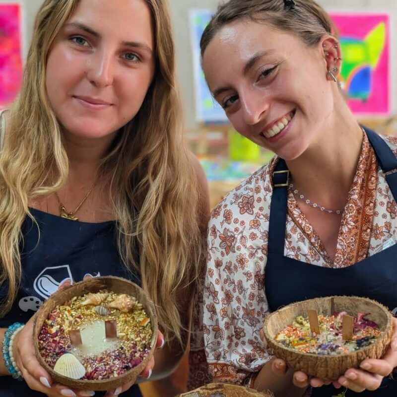 Ubud: Scented Coconut Candle: Sacred Coconut Shell - Who Would Love This Experience?