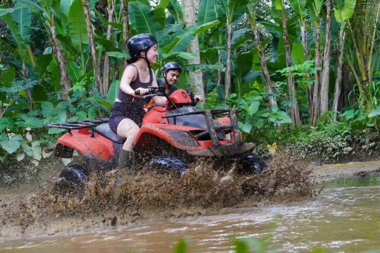 Ubud: Single ATV Ride Tour With Waterfall and Cave - Key Points