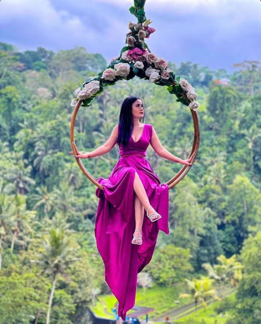 Ubud Swing,Waterfall&Tegalalang Rice Terrace - Highlights of the Trip