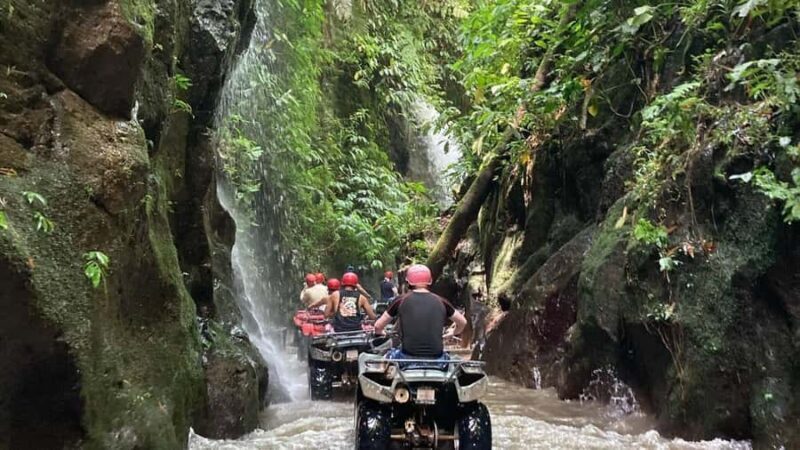 Ubud Temple Run: Jungle ATV Under Waterfall & Tunnel in Bali - The Experience and Scenery