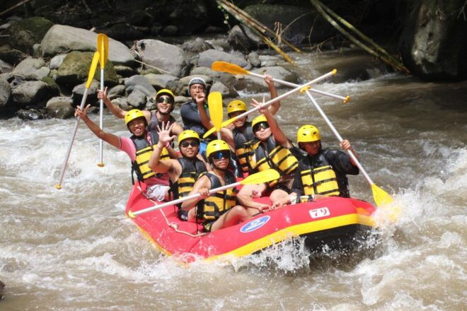 Ubud Water Rafting, Riceterrace and Waterfall All Included - Experience