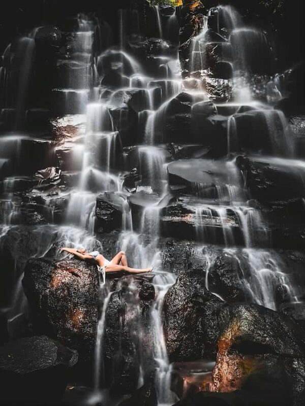 Ubud: Waterfall, Art Gallery, Dayclub, Spa, & Dinner Tour - Indulging at Alas Harum Dayclub