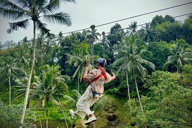 Ubud Zipline,Alas Harum combo experience with Private Car, Bali - Good To Know