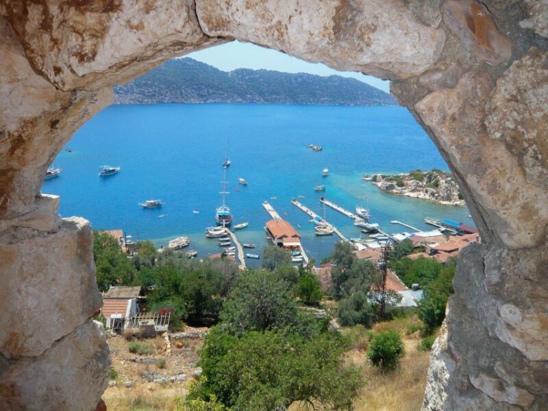 Ucagiz: Day Trip to Kekova by Boat - Aquarium Bay: The First Swim Stop