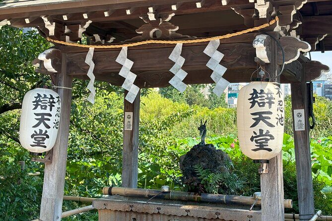 Ueno Park and Ameyoko Street Food Market Half Day Walking Tour - Shinobazu Pond and the Benten Shrine: A Moment of Calm