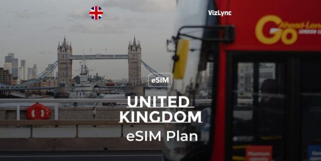 UK Esim Plan With Unlimited UK Data and EU Calls - Unlimited Data Within the UK