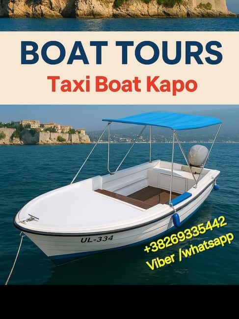 Ulcinj: Boat Tour - Sunset tour, beach tour, fishing tour - Good To Know