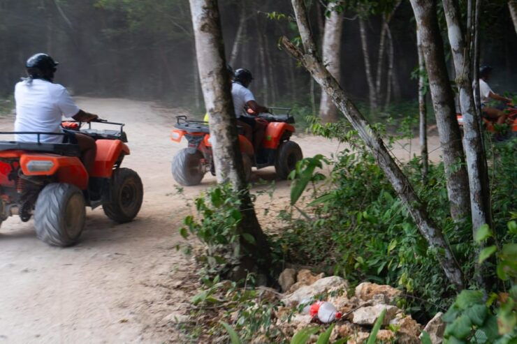 Ultimate Adrenaline Experience ATV, Zip-lining, and Cenote - Transportation and Pickup