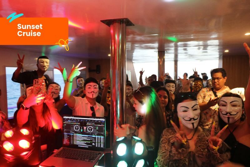 Ultimate Party Cruise in Boracay by Andy World Yacht - The crew helps set the tone