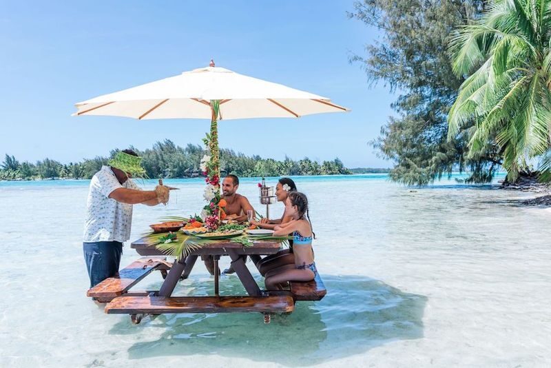 Ultimate Romantic Experience in Bora Bora - A private boat makes Bora Bora’s lagoon personal