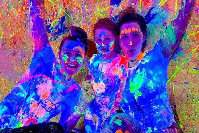 Ultimate UV Paint Party in Maleny for Ages 18 months and above - What is the Ultimate UV Paint Party in Maleny?