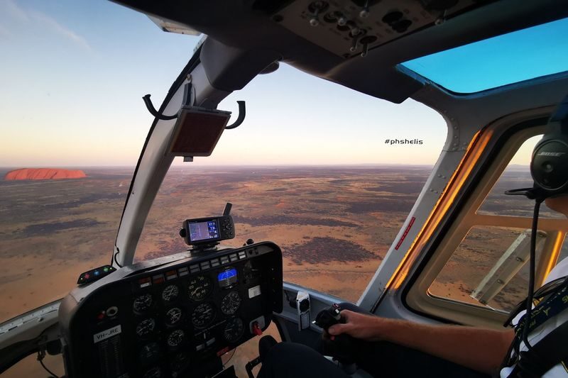Uluru & Kata Tjuta Scenic Helicopter Flights - Uluru’s scale makes more sense from the air