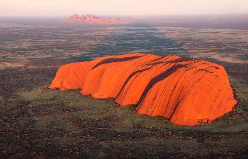Uluru Rock Blast Scenic Flights - A short flight that changes your view of Uluru