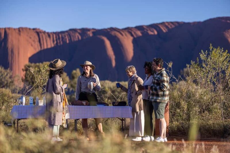 Uluru: Small Group Sunset Tour with Sparkling Wine - The Scenic Highlights