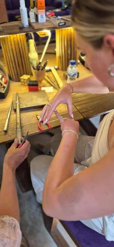 Uluwatu: Silver Jewelry Making Class in a Spacious Studio - The Sum Up