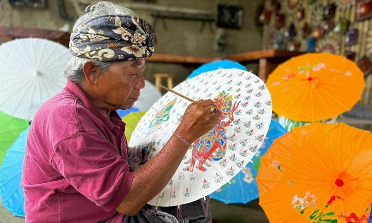 Umbrella Art by Taro Stone Carving - Good To Know
