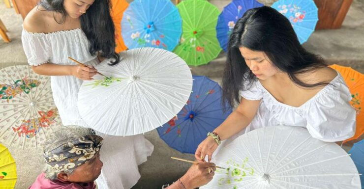 Umbrella Art by Taro Stone Carving - Cultural Heritage Insights