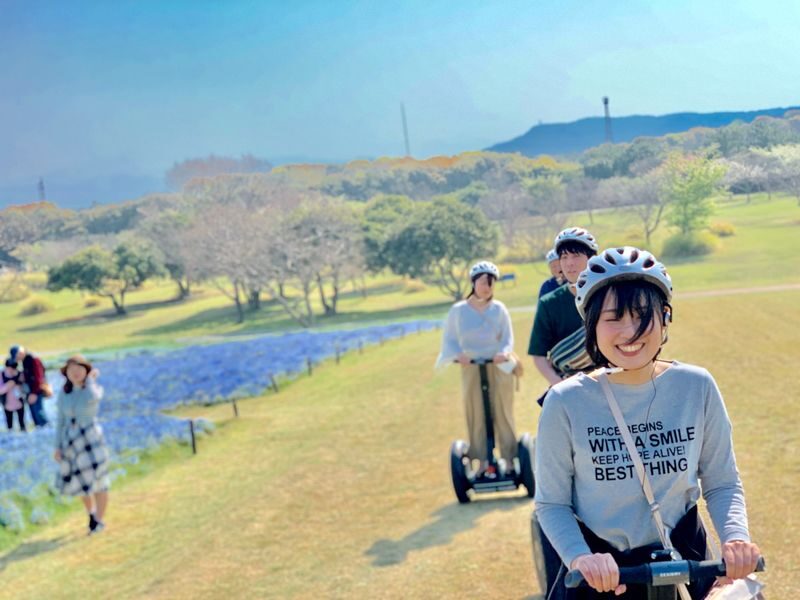 Uminonakamichi Seaside Park Segway Tour in Fukuoka - A Segway makes sense in a park this size