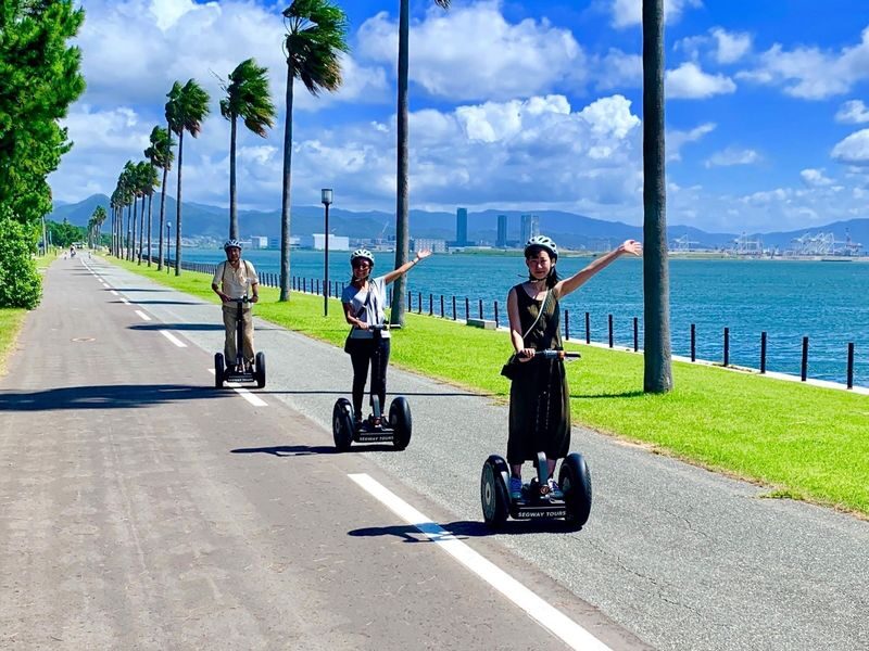Uminonakamichi Seaside Park Segway Tour in Fukuoka - Guides add context and take the photos