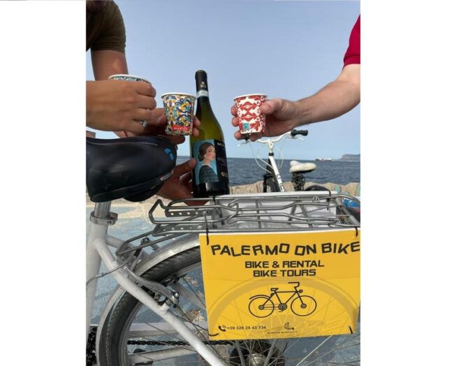 Uncovered Palermo Bike Tour With Wine Tasting - Guided Tour Experience