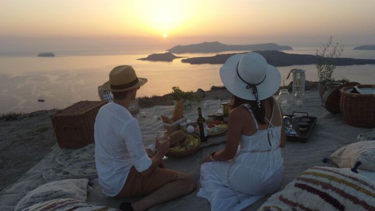 Uncrowded Santorini Sunset PicNic - Activity Details