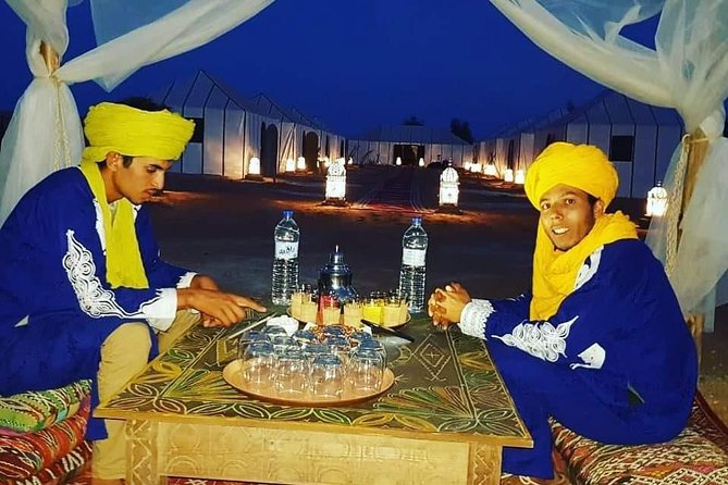 Under The Stars in the Desert Merzouga Morocco - Pickup and Start Time