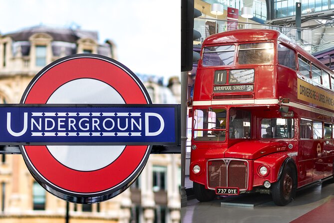 Underground Walking Guided Tour and London Transport Museum - Meeting and End Points