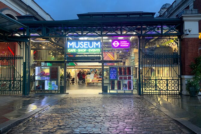 Underground Walking Guided Tour and London Transport Museum - Additional Information