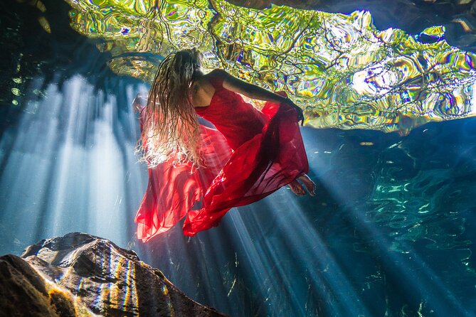 Underwater Photo Shoot Experience in Cenote - Timing and Meeting Point Details