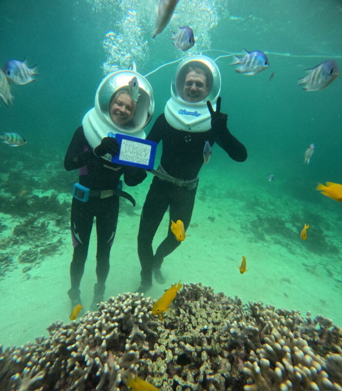Underwater SeaWalker Experience Ishigaki Island - How comfortable is it if you can’t swim?