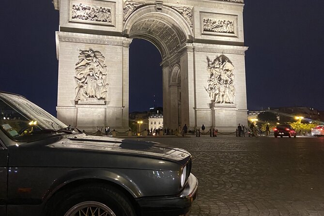 Unforgettable Tour of Paris at Night in a Vintage Car - Meeting and Pickup Details