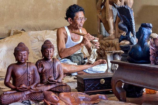 Unique Craft of Ubud Village Tour With Celuk and Mas Village - Mas Village Exploration