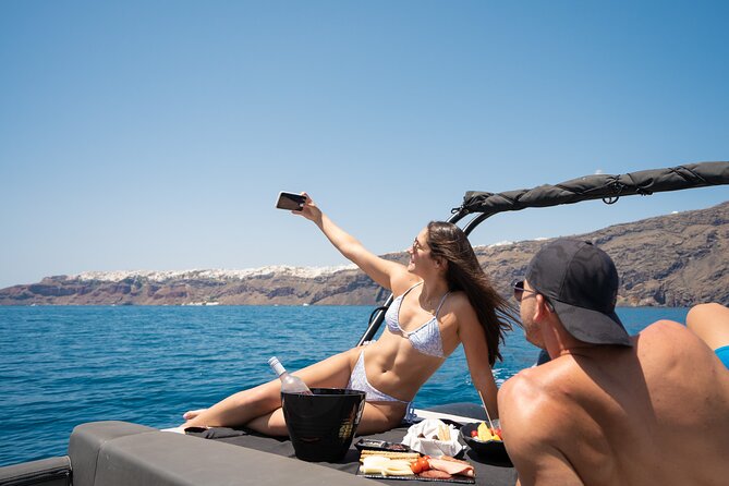 Unique Half-Day Private Motor Boat Cruise in Santorini - Common Questions
