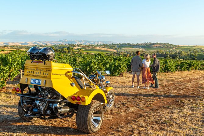 Unique Trike Barossa Valley Half Day Private Tour For 2 - Tour Details