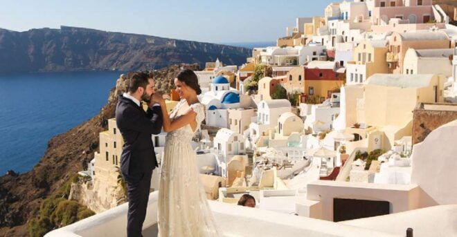 Unique Wedding Photos in Oia Village - Capturing Timeless Memories in Oia Village