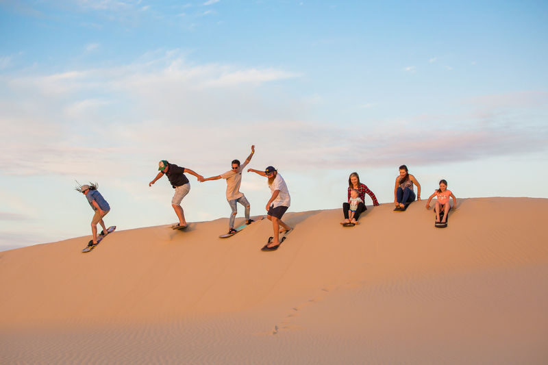 Unlimited Sandboarding Experience in Port Stephens - A 4WD ride out to the Stockton dunes