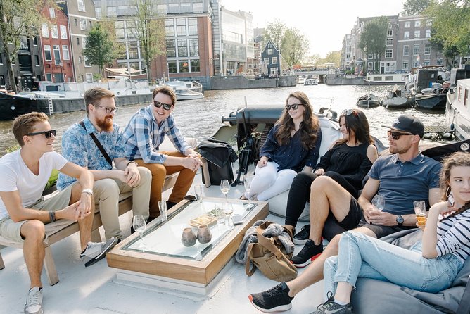 Unlimited Wine Tasting in a Saloon Boat on Amsterdams Canals - Overview and Experience