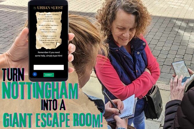 Unravel the Secrets: Nottinghams Robin Hood Treasure Hunt! - Overview and Ticket Details