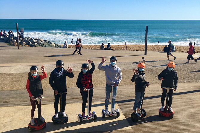 Unusual Guided Tour in a Segway in Biarritz - Tour Guide and Segway Equipment