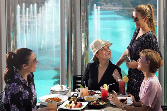 Unwind and Dine at Burj Khalifas Burj Club - Relaxation and Recreation