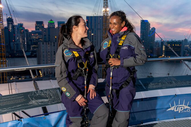 Up at The O2 Twilight Climb - Pricing and Booking