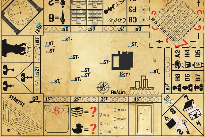 Urban Adventure Game in Seville With an App - Start Time and Location