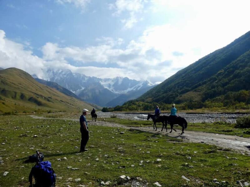 Ushguli: Horse Riding Tour to Shkhara Glacier - The Guides and Support