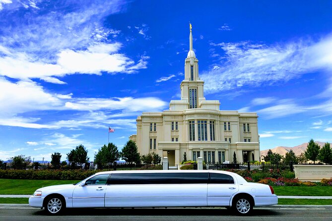 Utah County LDS Temple, Limousine Tours - Limousine Tour Package Details