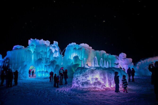 Utah Ice Castles Artesian Dairy Cheese Farm and Utah Crater - An In-Depth Look at the Itinerary