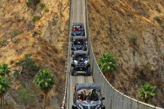 UTV ride in Los Cabos with a pending bridge crossing - Introduction
