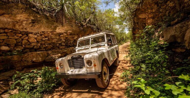 Uxmal: Vintage Land Rover Expedition to Uxmal Cenotes - Swim in Crystal-Clear Cenotes