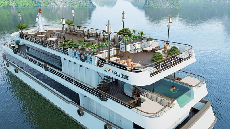 V-Dream Day Cruise: Ha Long Bay, Sung Sot, Ti Top - A full day on Ha Long Bay’s busy classic route