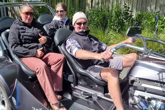 V8 Trike Private Tour of Christchurch - Common Questions