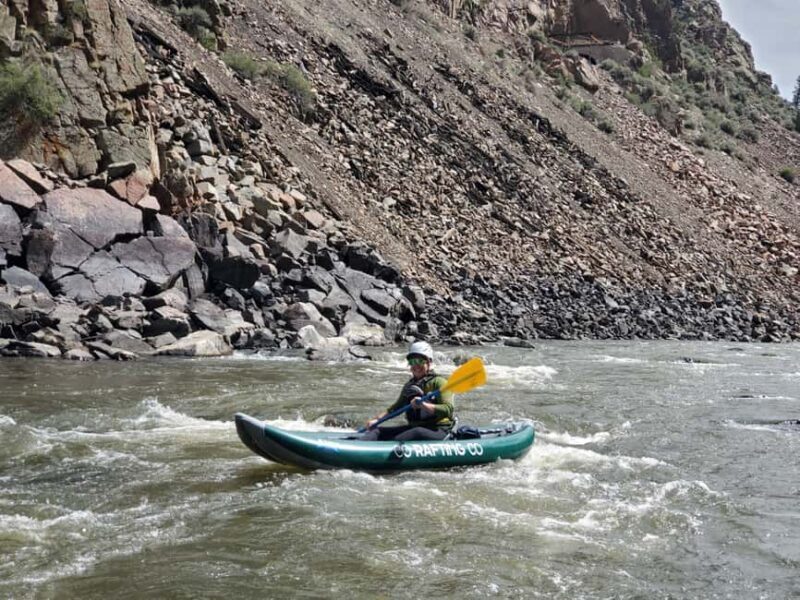Vail CO: Kayak the Gorgeous Colorado River - guided 1/2 day - The Sum Up